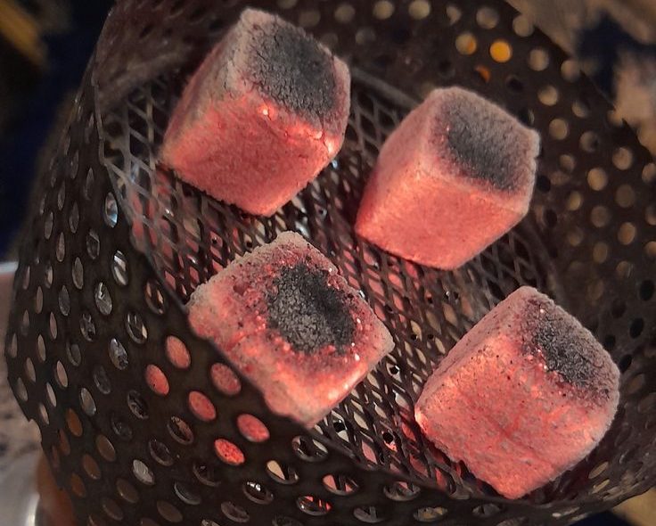 cube shisha charcoal