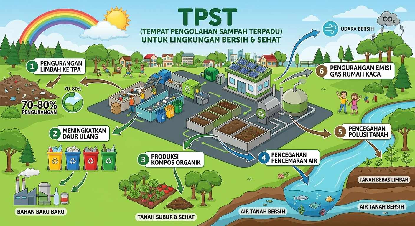 peran TPST dalam mengurangi sampah